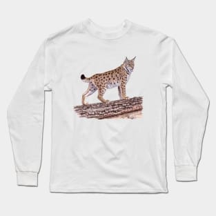 Eurasian Lynx Long Sleeve T-Shirt
